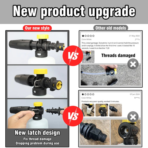 Adjustable Foam Cannon for Karcher K2-K7 — Snow Foam Car Wash Lance