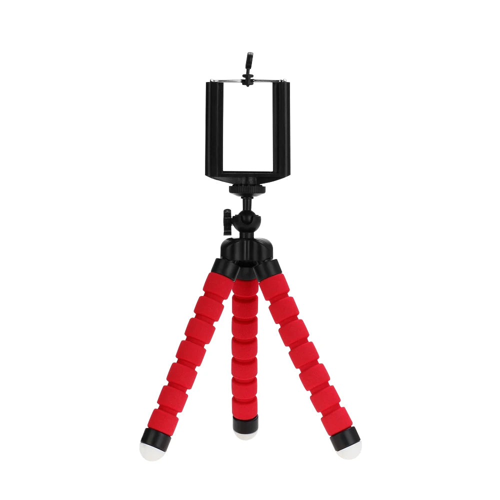 Flexible Octopus Phone Tripod — Mini Portable Stand for Content Creation & Photography
