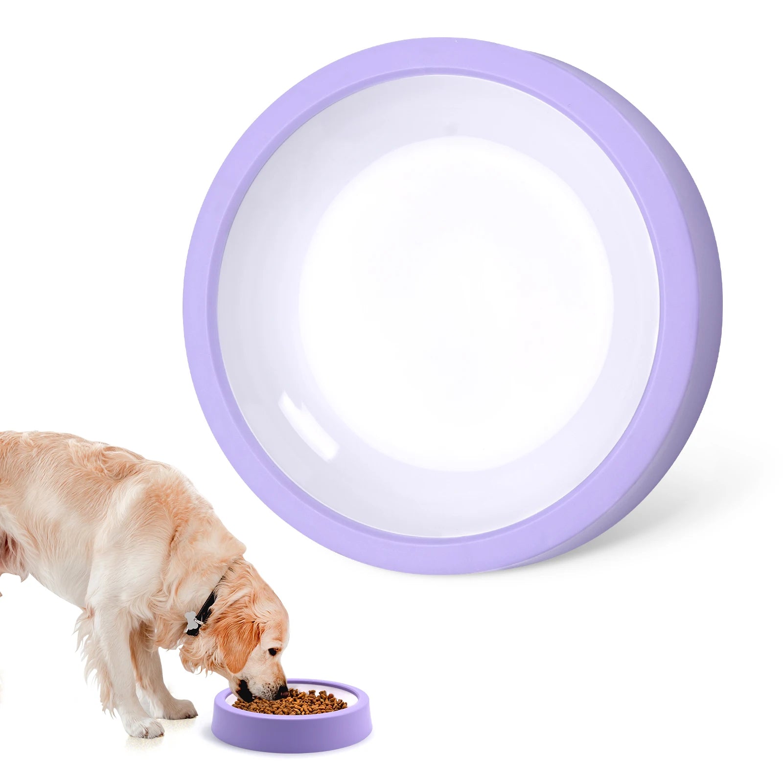 Slow Feeder Dog Bowl — Anti-Bloat Puzzle Bowl for Dogs & Cats