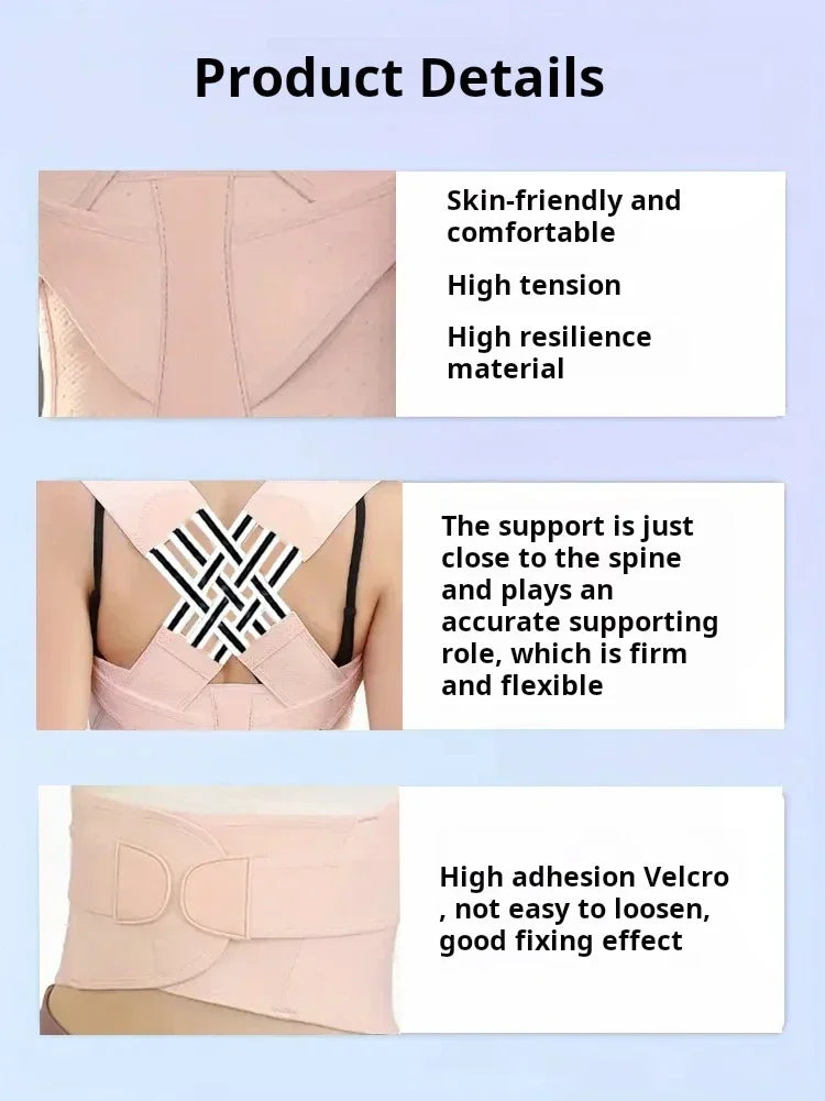 Adjustable Posture Corrector Brace — Back Straightener for Upper & Middle Spine