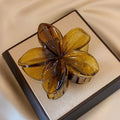 Large Flower Matte Hair Claw Clip — 18 Colors for Every Outfit & Mood