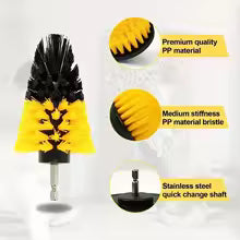 7-Piece Power Drill Brush Set – Deep Clean Any Surface in Seconds