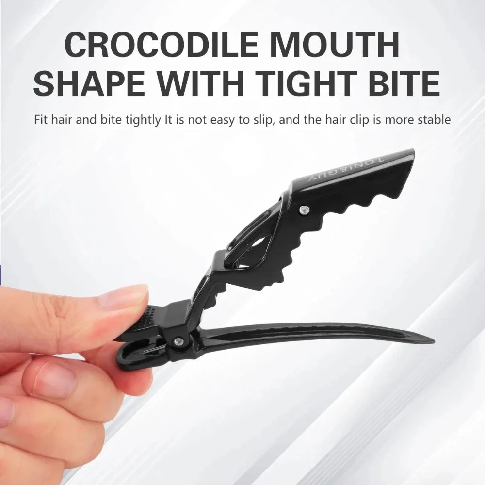 Professional Alligator Hair Clips 5-Pack — Salon-Grade Sectioning Clips
