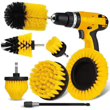 7-Piece Power Drill Brush Set – Deep Clean Any Surface in Seconds