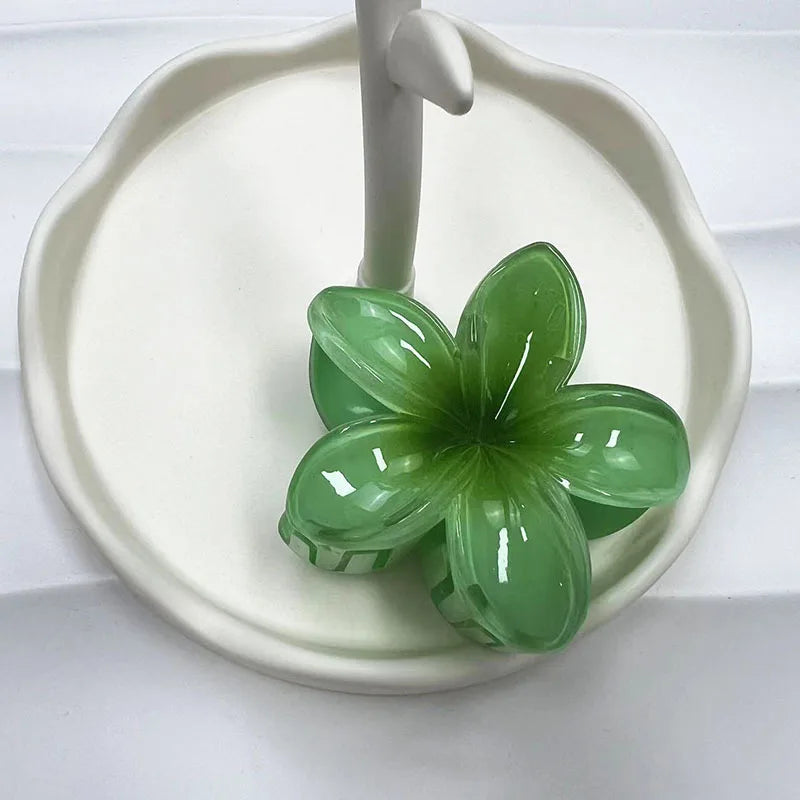 Large Flower Matte Hair Claw Clip — 18 Colors for Every Outfit & Mood