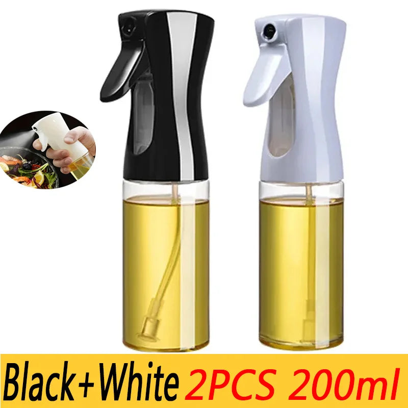 Oil Spray Bottle — Fine Mist Cooking Sprayer for Olive Oil, Vinegar & BBQ