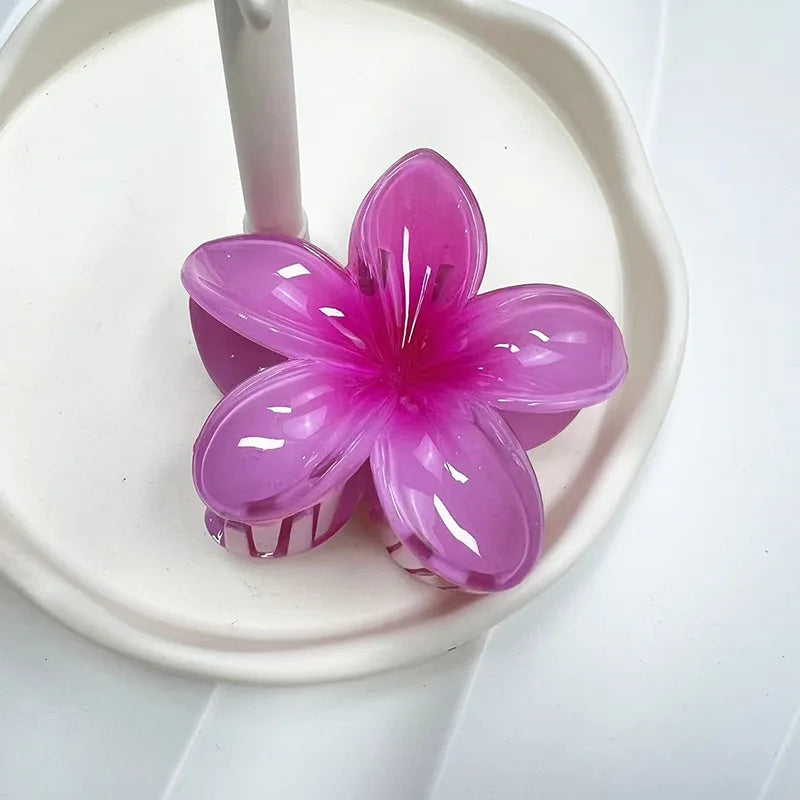 Large Flower Matte Hair Claw Clip — 18 Colors for Every Outfit & Mood