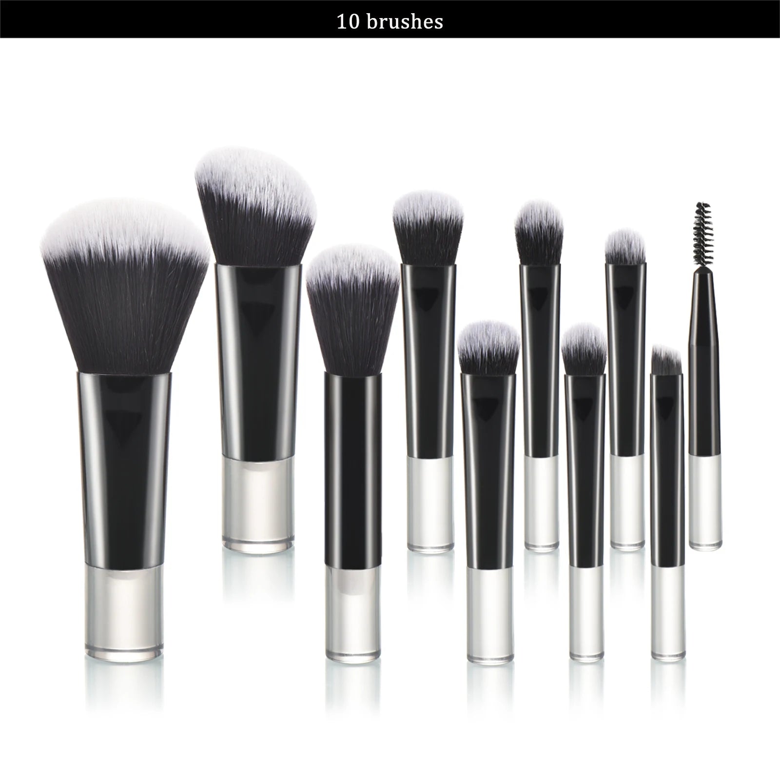 Mini Makeup Brush Set — Travel Portable Cosmetic Brush Kit