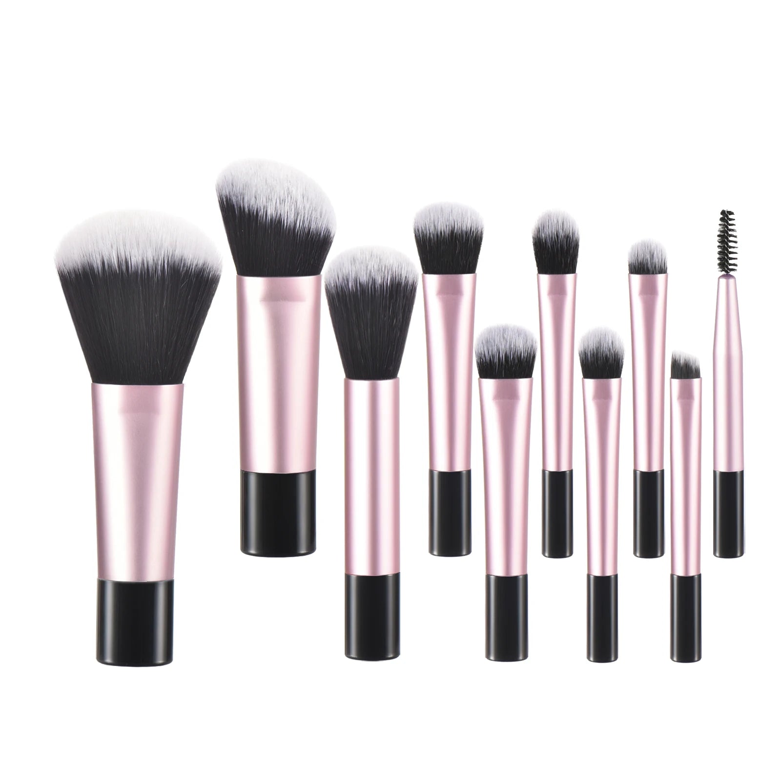Mini Makeup Brush Set — Travel Portable Cosmetic Brush Kit