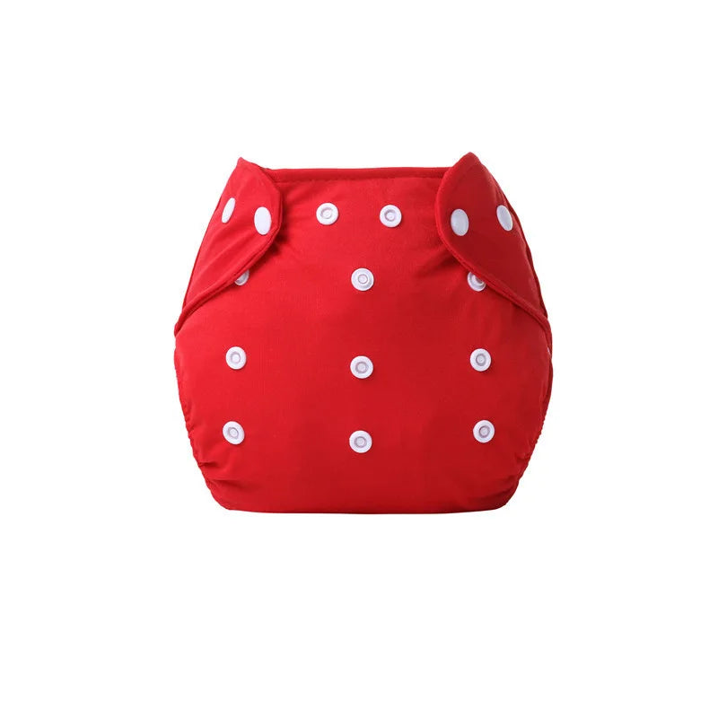 Reusable Cloth Diapers — Adjustable Washable Nappy, One Size Fits 6–33 lbs