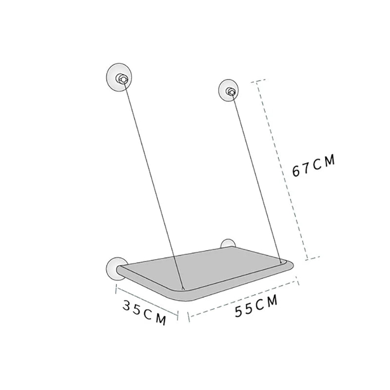 Cat Window Hammock — Suction Cup Perch Bed for Indoor Cats