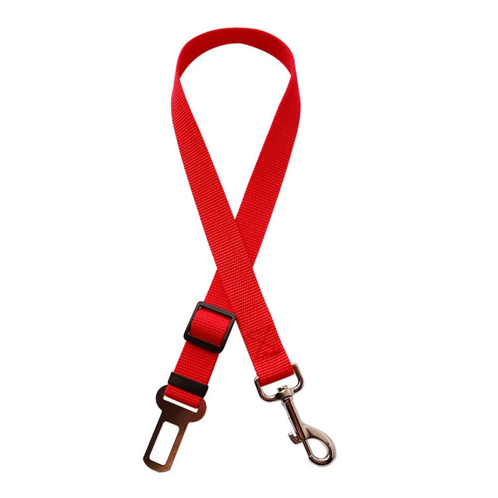Adjustable Dog Seat Belt — Car Safety Harness for Dogs of All Sizes