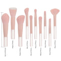 Mini Makeup Brush Set — Travel Portable Cosmetic Brush Kit