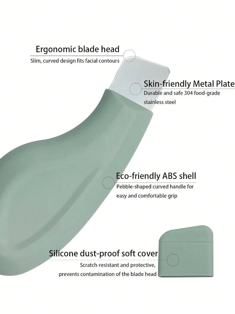 Silicone Nose & Face Pore Cleanser — Gentle Blackhead Remover Scraper