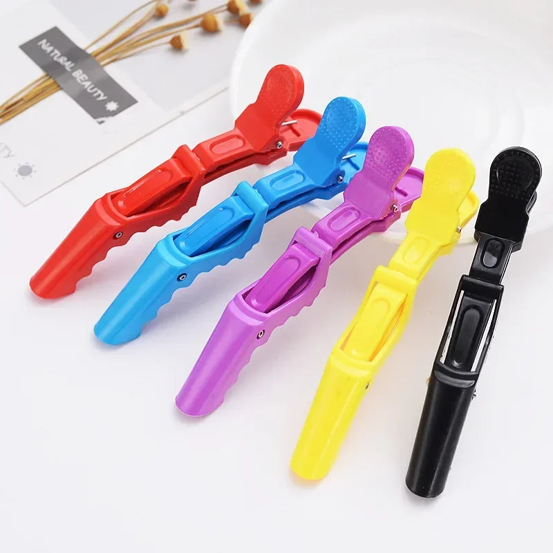 Professional Alligator Hair Clips 5-Pack — Salon-Grade Sectioning Clips