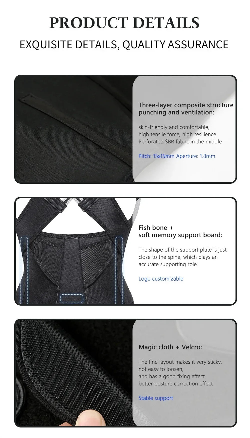 Adjustable Posture Corrector Brace — Back Straightener for Upper & Middle Spine