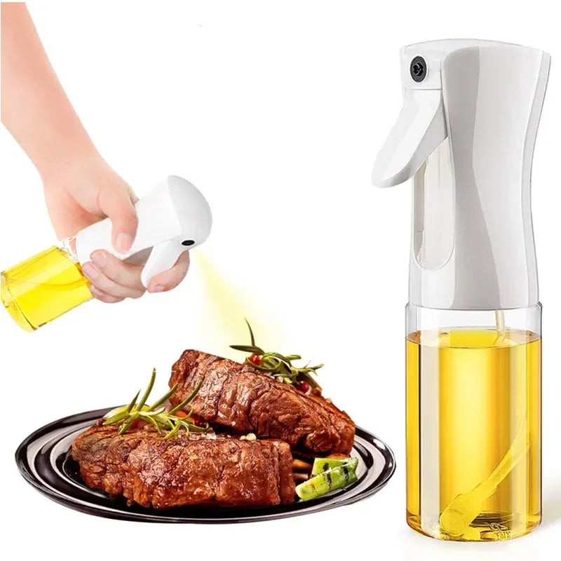 Oil Spray Bottle — Fine Mist Cooking Sprayer for Olive Oil, Vinegar & BBQ
