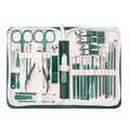 Stainless Steel Manicure Set — Nail Care Kit with Leather Case, 9 or 30 Piece