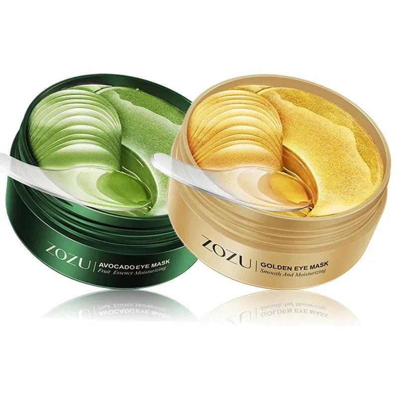 Gold Collagen Under-Eye Patches — Hydrating Anti-Wrinkle Eye Masks (60 pcs/120pcs)