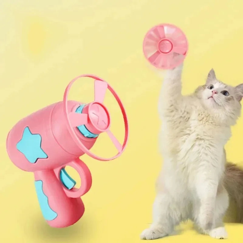 Cat Ball Launcher Toy — Interactive Fetch & Chase Game for Cats