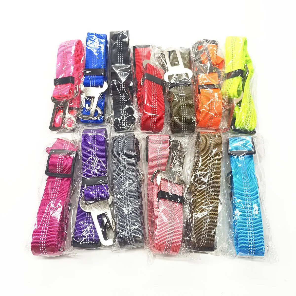 Adjustable Dog Seat Belt — Car Safety Harness for Dogs of All Sizes