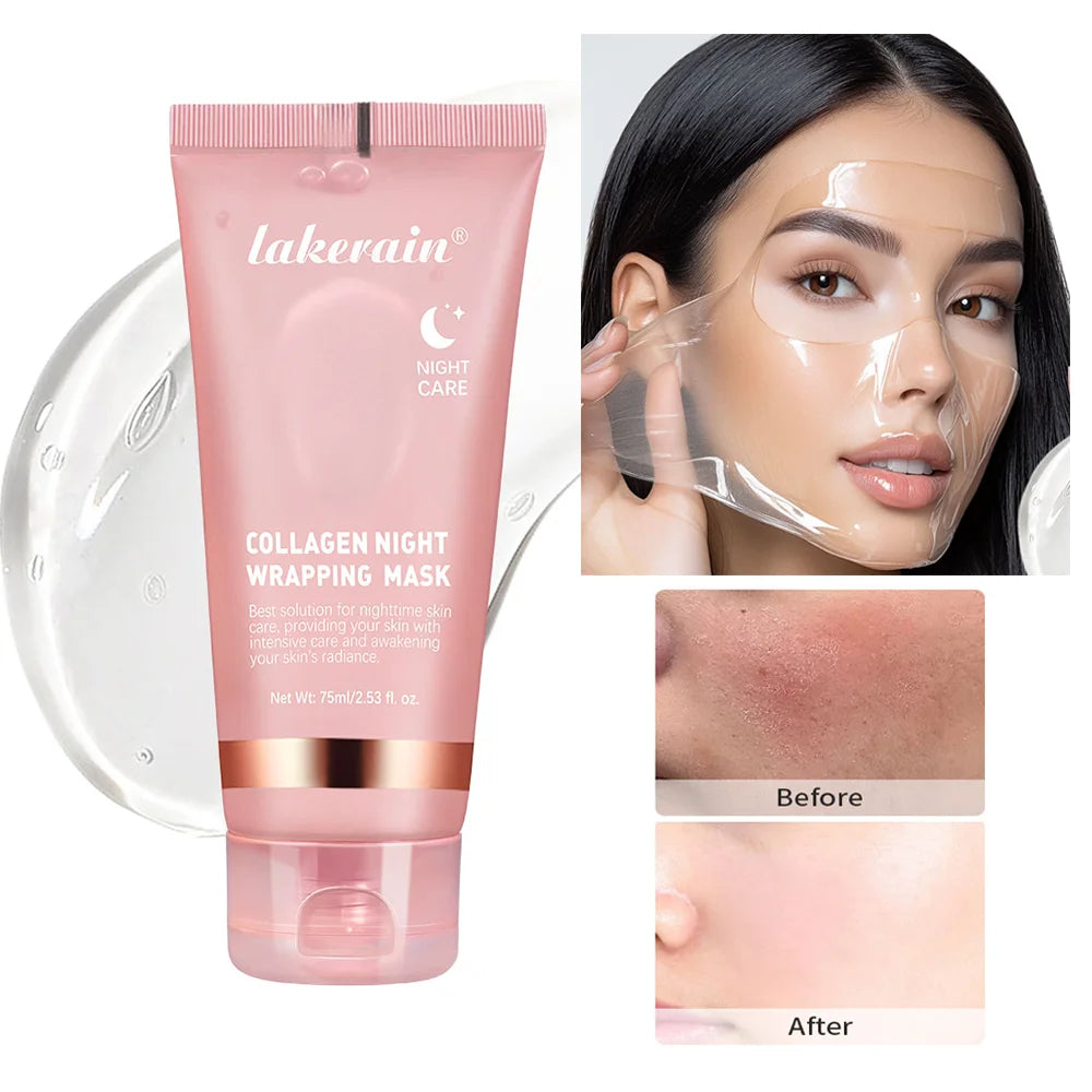 Korean Collagen Peel-Off Face Mask — Anti-Wrinkle Lifting & Firming Treatment (75ml)