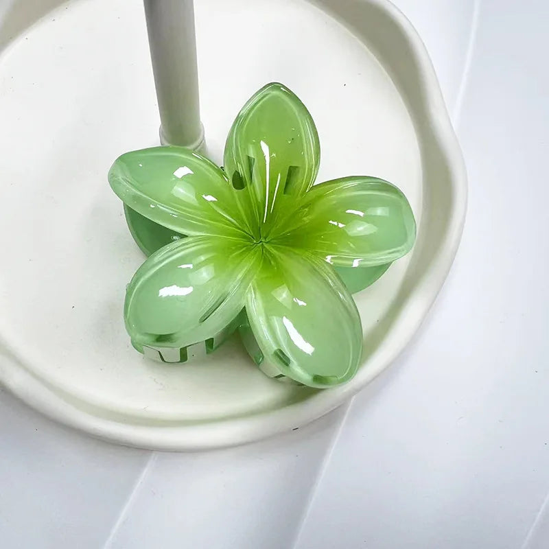 Large Flower Matte Hair Claw Clip — 18 Colors for Every Outfit & Mood