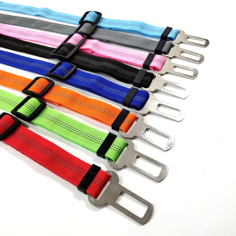 Adjustable Dog Seat Belt — Car Safety Harness for Dogs of All Sizes