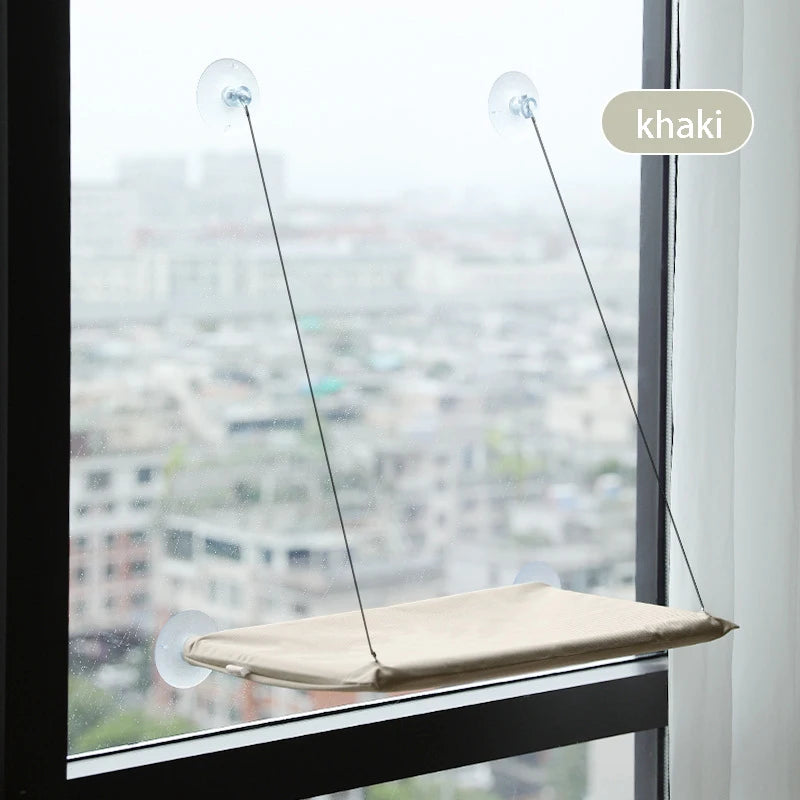 Cat Window Hammock — Suction Cup Perch Bed for Indoor Cats