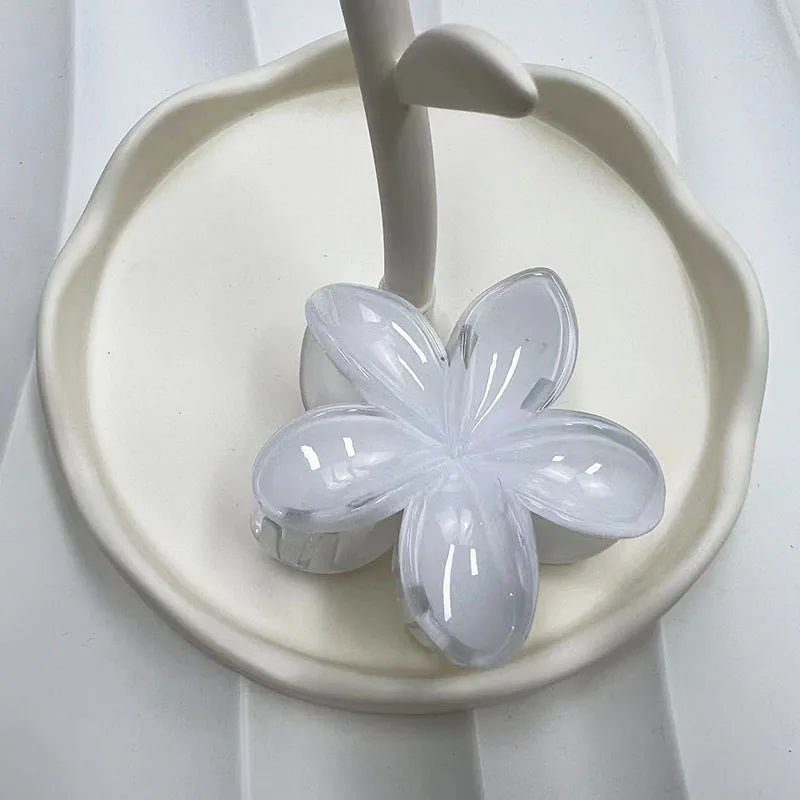 Large Flower Matte Hair Claw Clip — 18 Colors for Every Outfit & Mood