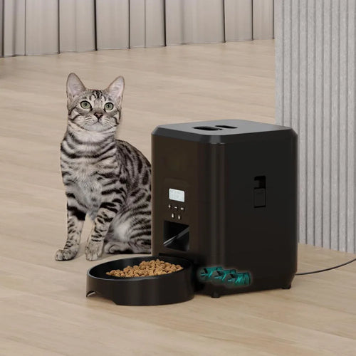 Automatic Pet Feeder — Smart Timed Food Dispenser with Portion Control for Cats & Dogs