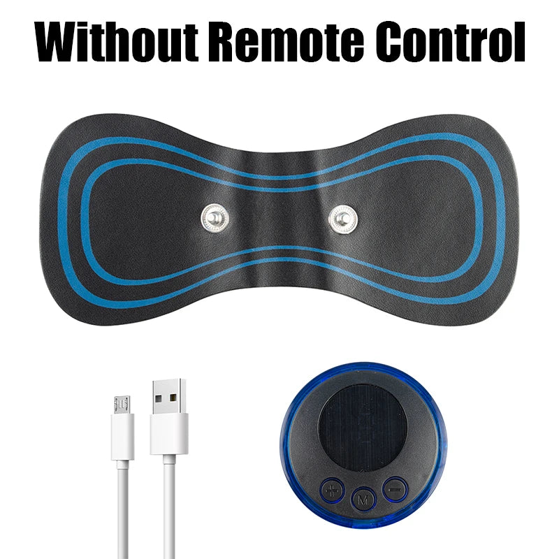 EMS Neck & Body Massager — TENS Pulse Muscle Stimulator with 19 Intensity Levels