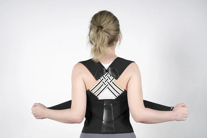 Adjustable Posture Corrector Brace — Back Straightener for Upper & Middle Spine