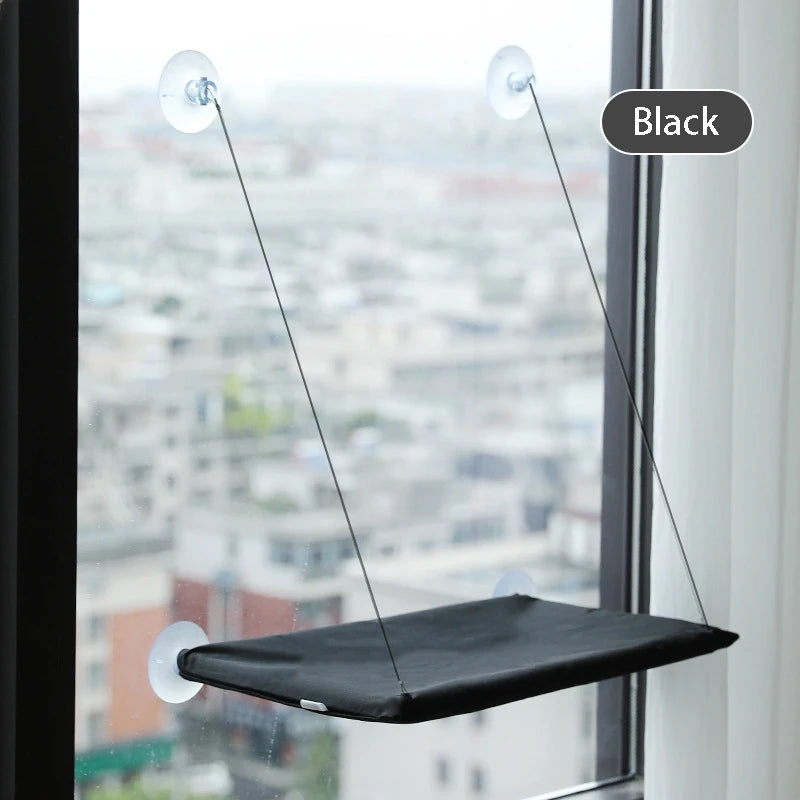 Cat Window Hammock — Suction Cup Perch Bed for Indoor Cats