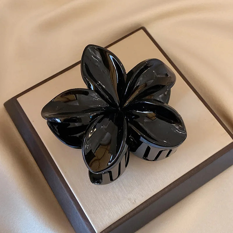 Large Flower Matte Hair Claw Clip — 18 Colors for Every Outfit & Mood