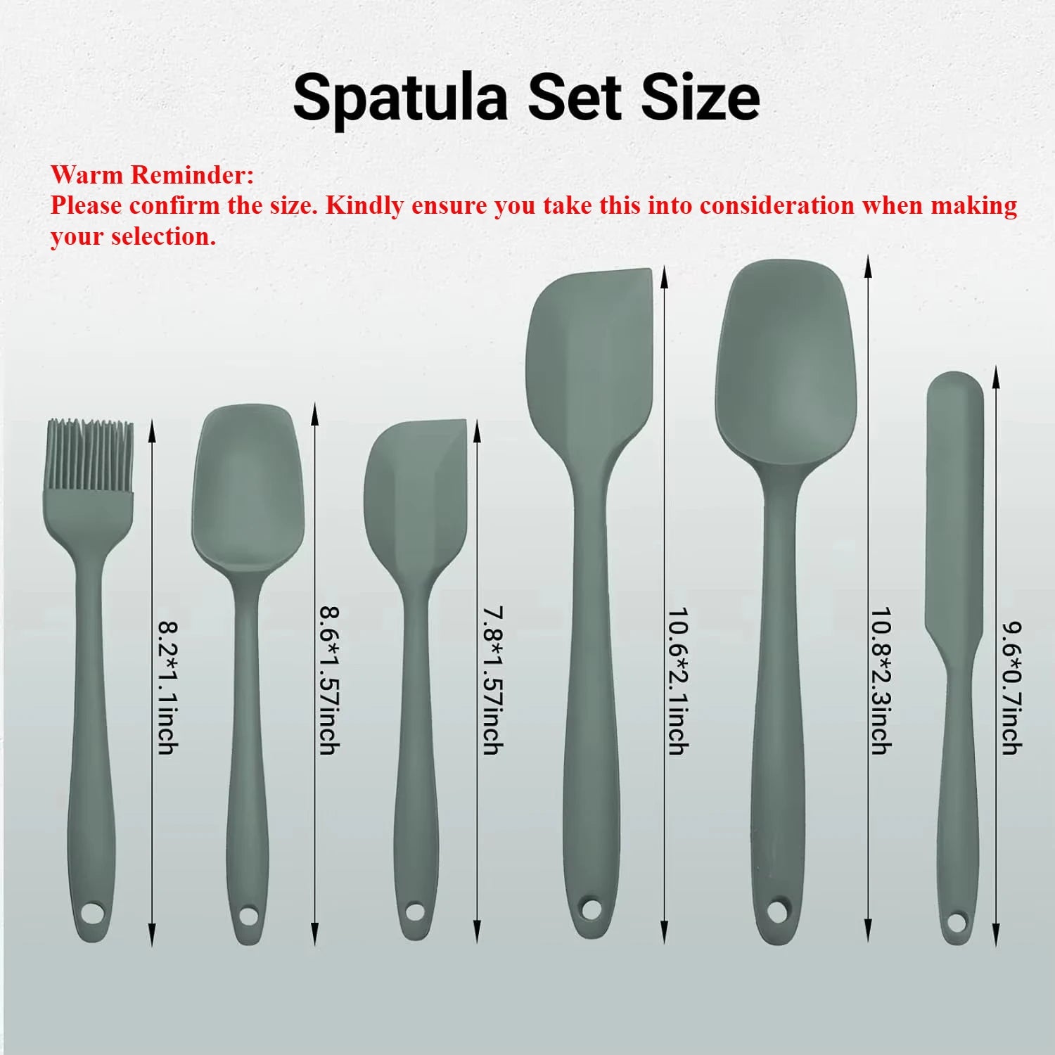 Silicone Kitchen Utensil Set — 9-Piece Non-Stick Cooking Tools with Holder