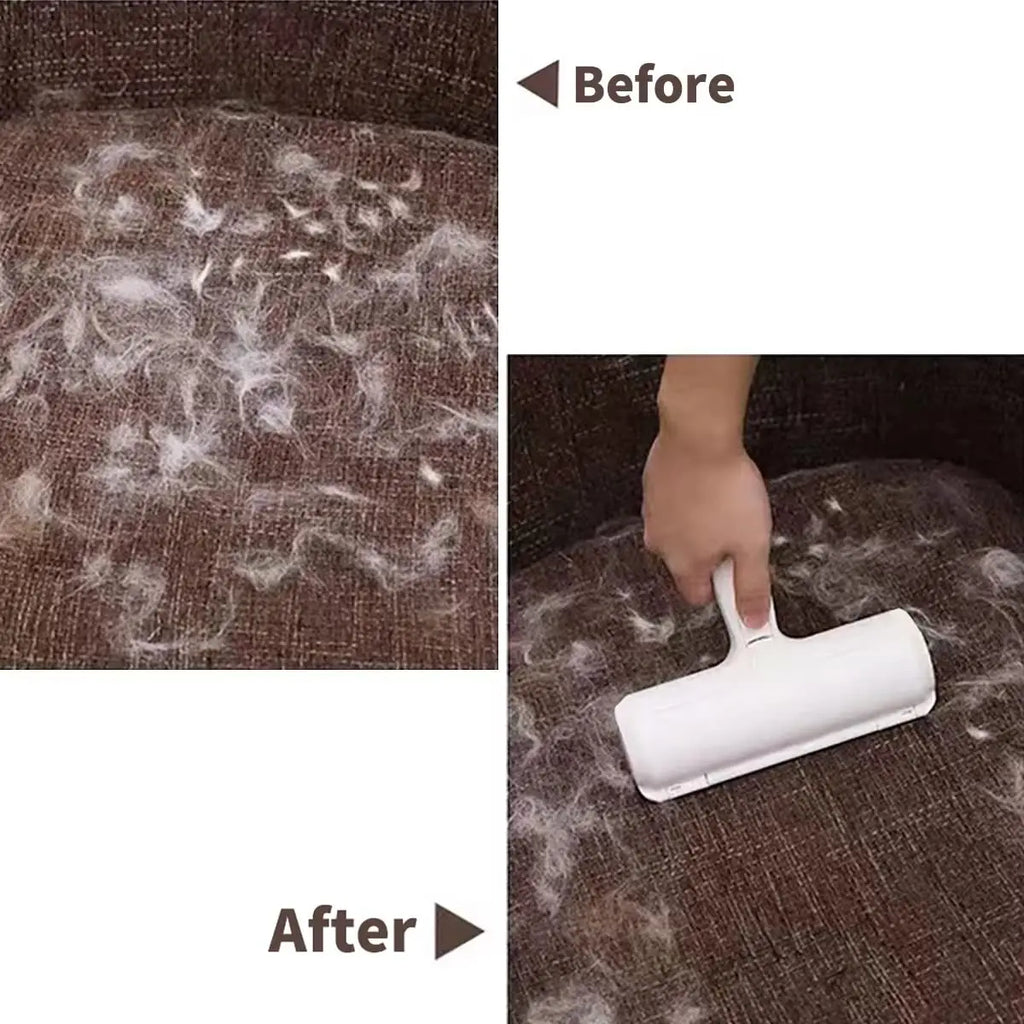 Reusable Pet Hair Remover Roller — Lint-Free for Clothes, Furniture & Car Seats