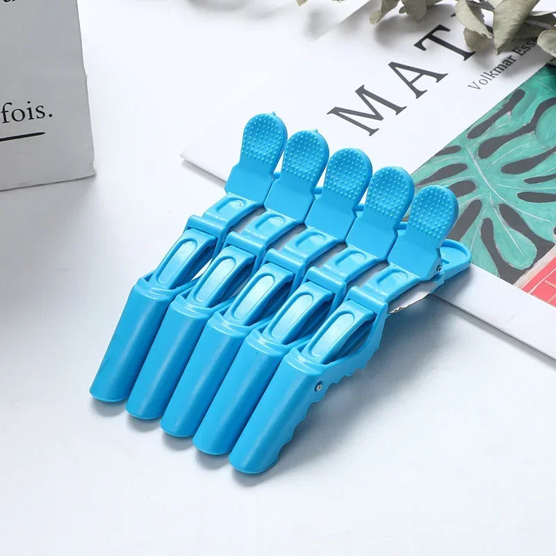 Professional Alligator Hair Clips 5-Pack — Salon-Grade Sectioning Clips