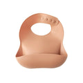 Silicone Baby Bib — Adjustable Waterproof Feeding Bib with Catch Pocket
