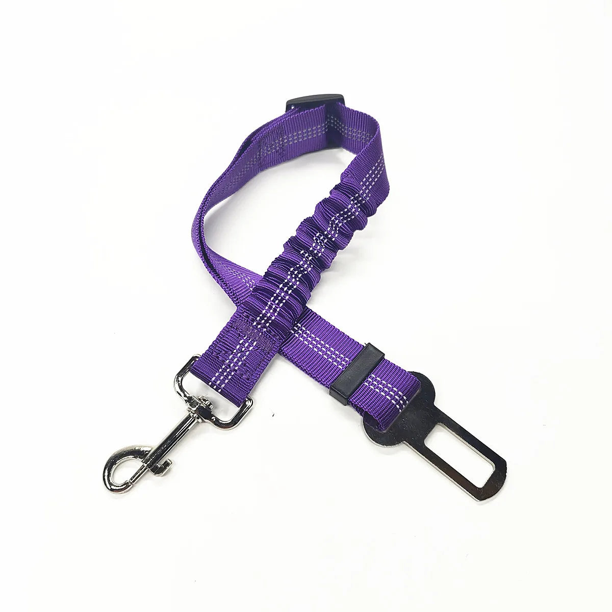Adjustable Dog Seat Belt — Car Safety Harness for Dogs of All Sizes