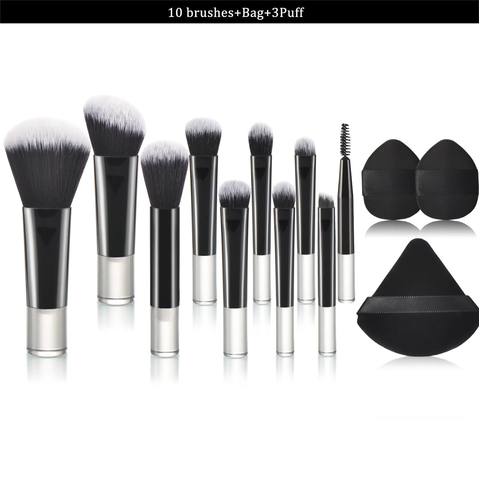 Mini Makeup Brush Set — Travel Portable Cosmetic Brush Kit