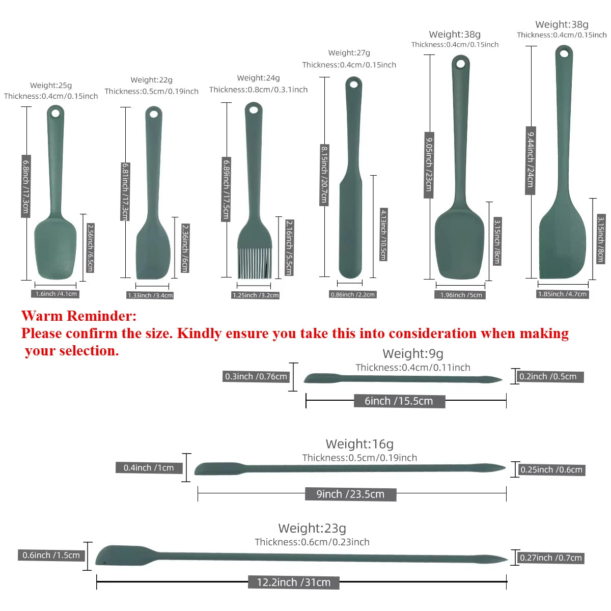 Silicone Kitchen Utensil Set — 9-Piece Non-Stick Cooking Tools with Holder