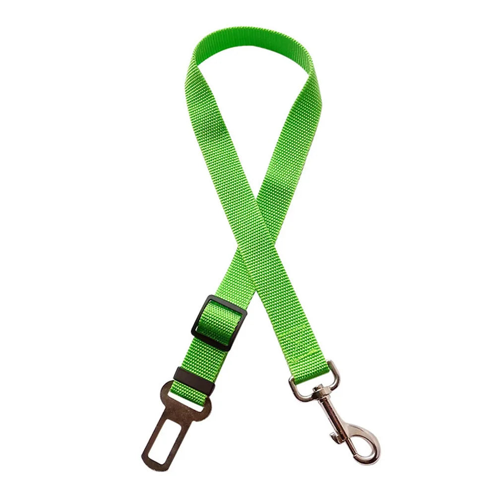 Adjustable Dog Seat Belt — Car Safety Harness for Dogs of All Sizes