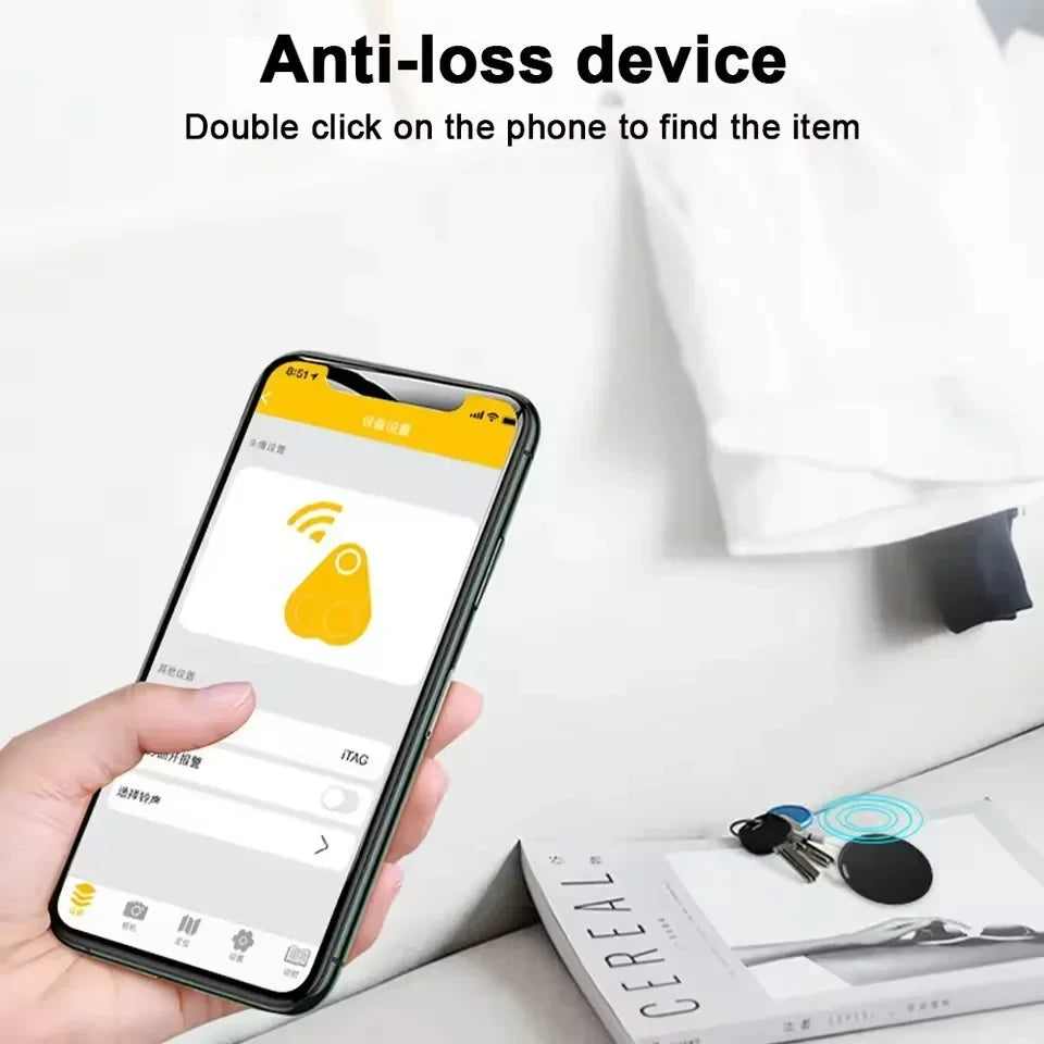Bluetooth Smart Tracker Tag — GPS Pet, Kid & Wallet Locator for iOS & Android