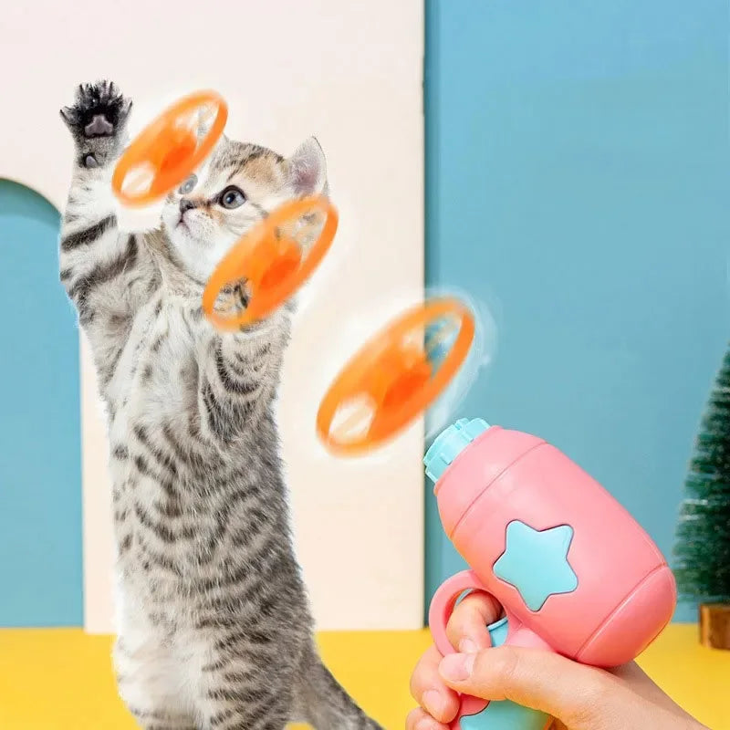 Cat Ball Launcher Toy — Interactive Fetch & Chase Game for Cats