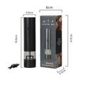 Electric Salt & Pepper Grinder — USB Rechargeable with Adjustable Coarseness