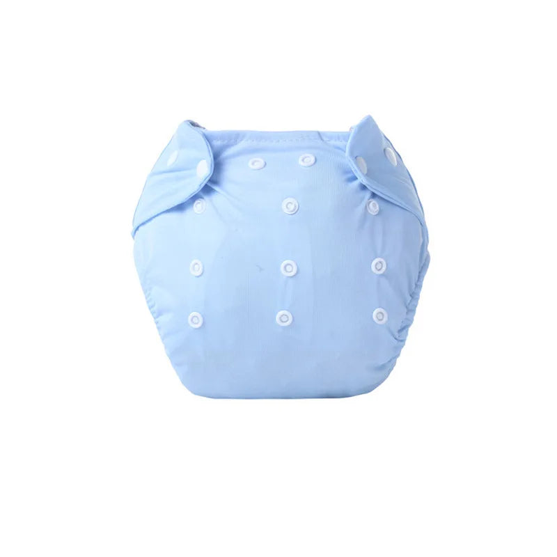 Reusable Cloth Diapers — Adjustable Washable Nappy, One Size Fits 6–33 lbs