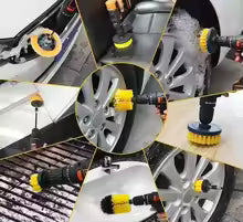 7-Piece Power Drill Brush Set – Deep Clean Any Surface in Seconds
