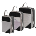 Compression Packing Cubes — Expandable Travel Organizer Set for Suitcases