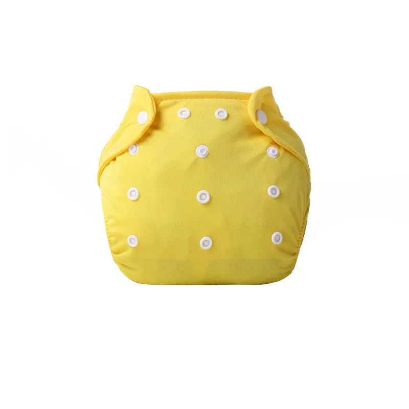Reusable Cloth Diapers — Adjustable Washable Nappy, One Size Fits 6–33 lbs